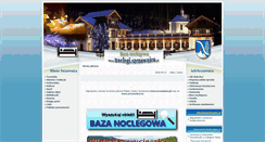 Desktop Screenshot of noclegi.szczawnica.pl