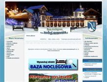 Tablet Screenshot of noclegi.szczawnica.pl