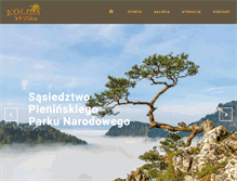 Tablet Screenshot of koliba.szczawnica.pl